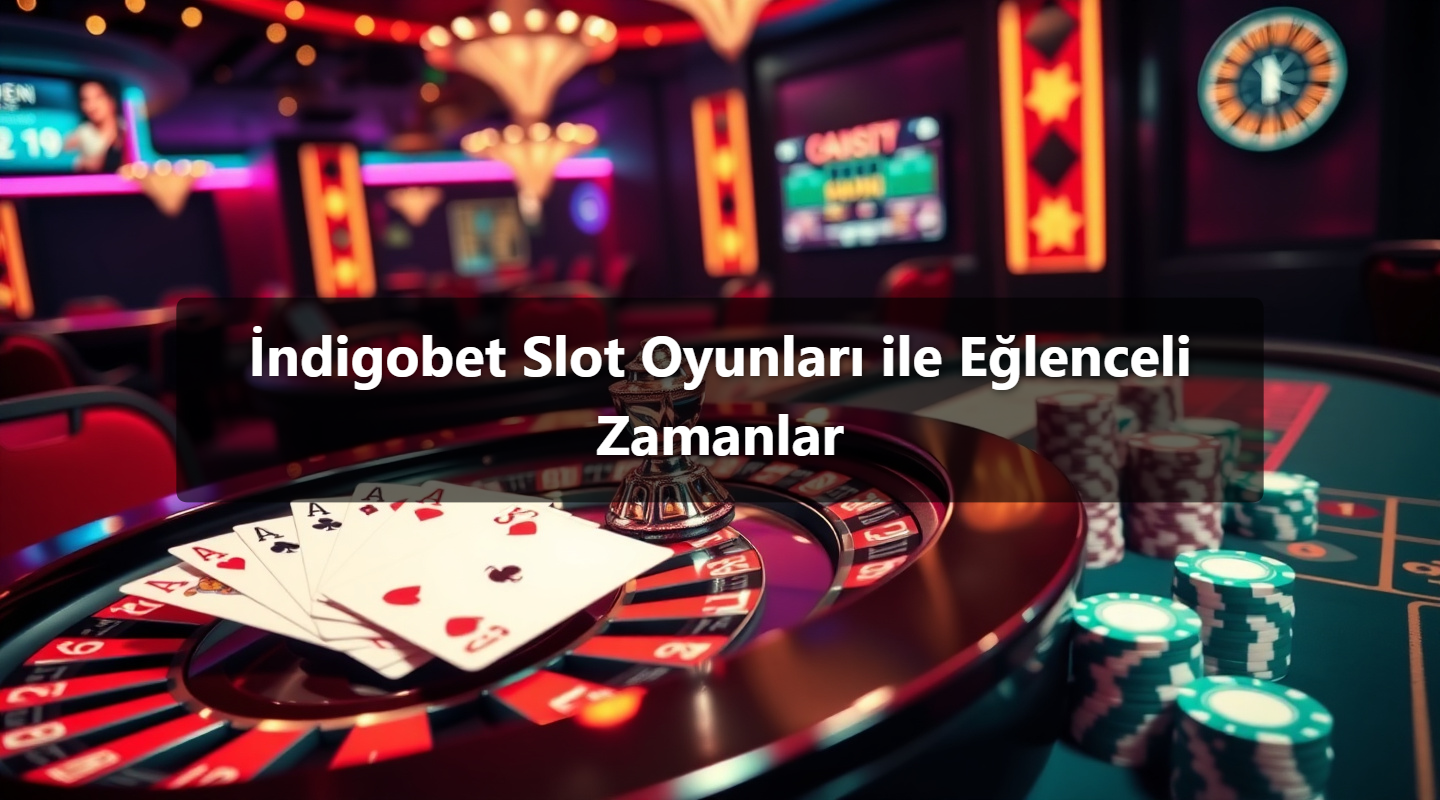 İndigobet Slot Oyunları ile Eğlenceli Zamanlar